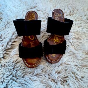 Sam Edelman Stylish wedge suede leather Sandals